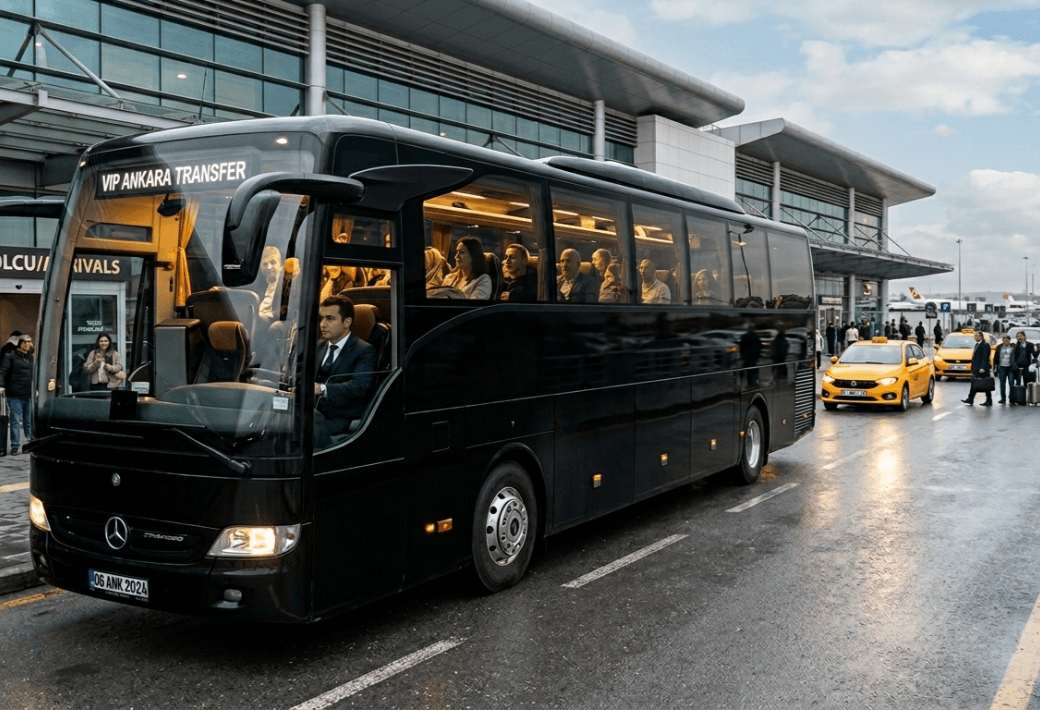 Group Bus Rental Service at ANK Airport