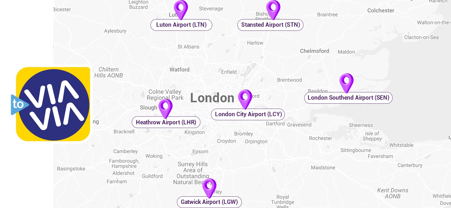 Flughäfen in London