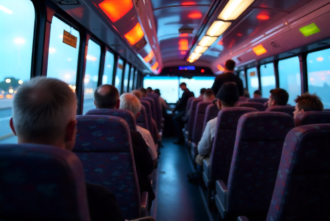 Bus 343 from Tenerife South Airport to Puerto de la Cruz
