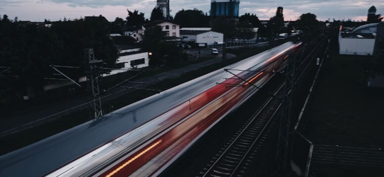 Train from Frankfurt Airport