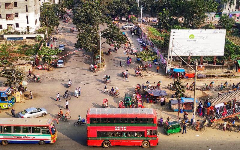 How to get from Dhaka Airport to the City Center? image