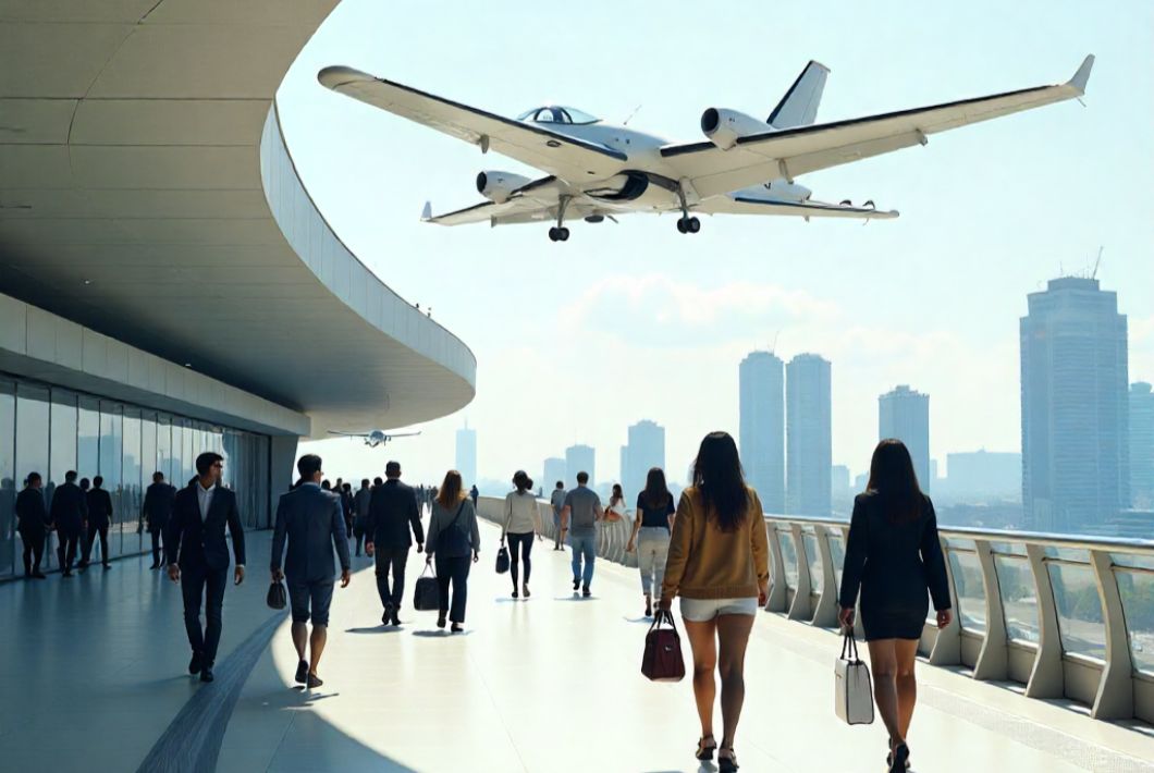Fast City Links with eVTOL Airport Transfers