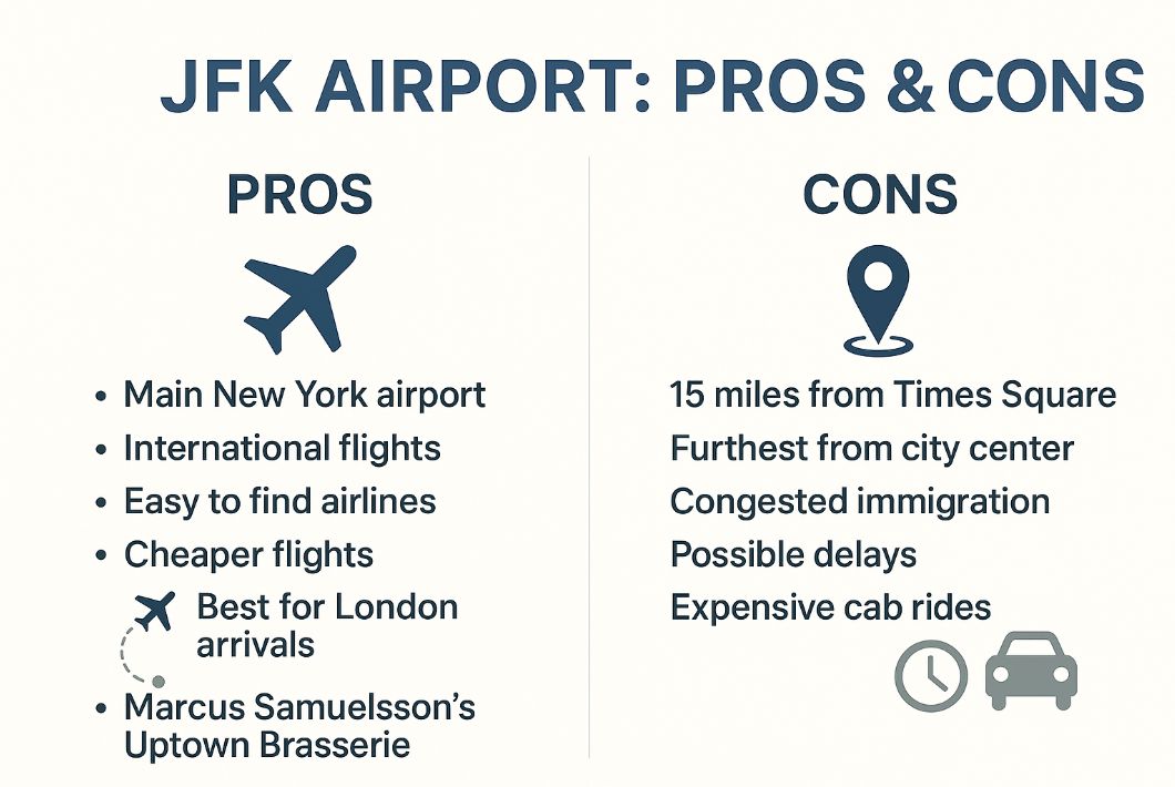 JFK Airport: Ups & Downs