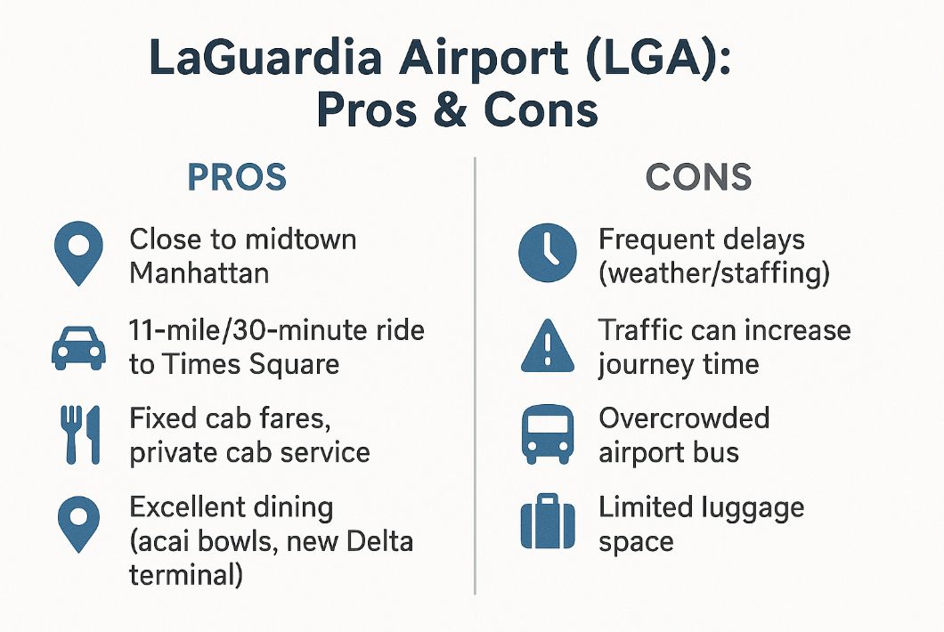 LGA Airport: Ups & Downs