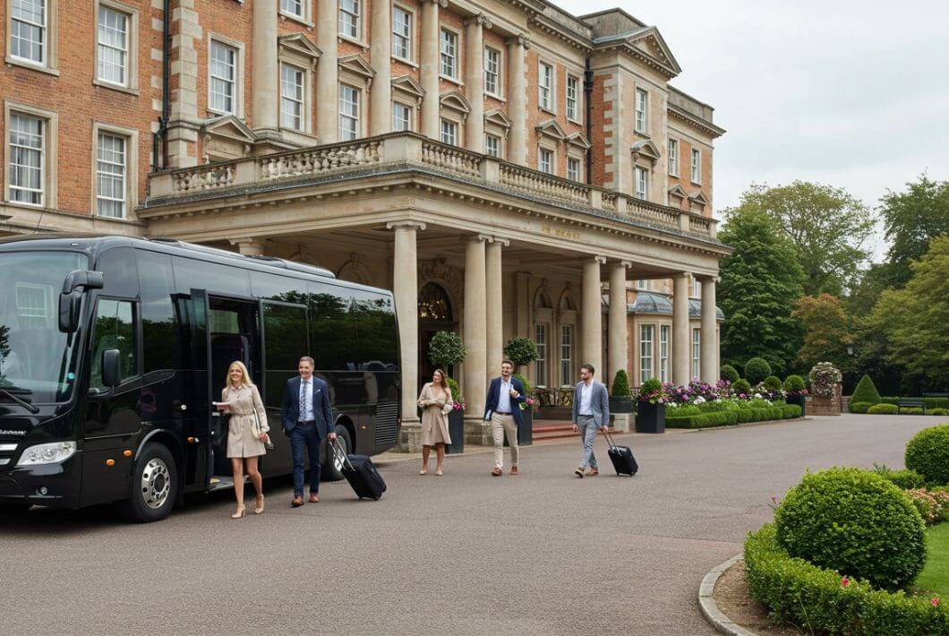 Bus Hire at London Airports to the Hotels