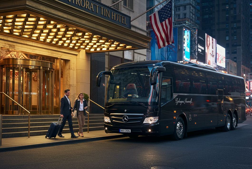 NYC Havaalanlarından Manhattan Otobüs Kiralama