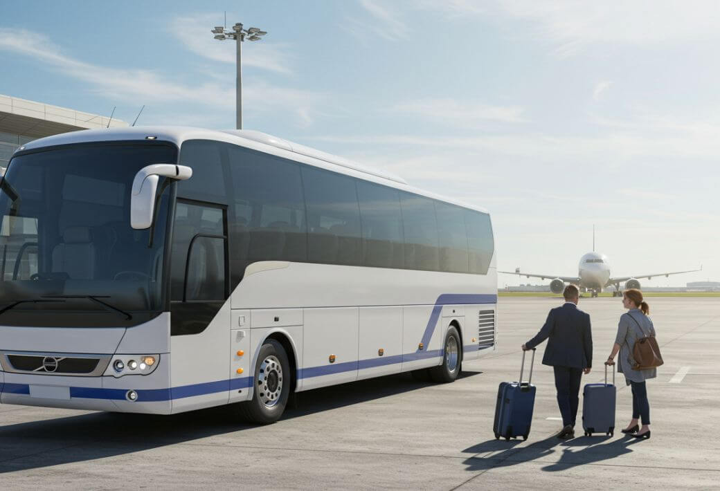 Group Bus Rental at Heathrow Airport