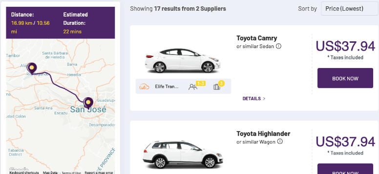 How to Get from Juan Santamaría International Airport to San Jose? image