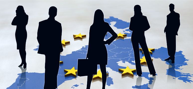 In which countries can EU citizens work? image