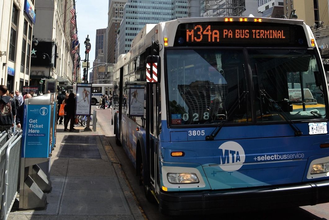 Taking a Bus from LaGuardia to Manhattan