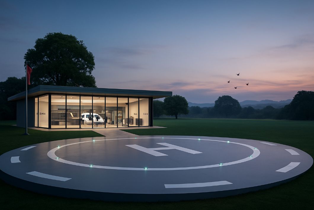 Vertiports and eVTOL Aircraft for Short City Flights
