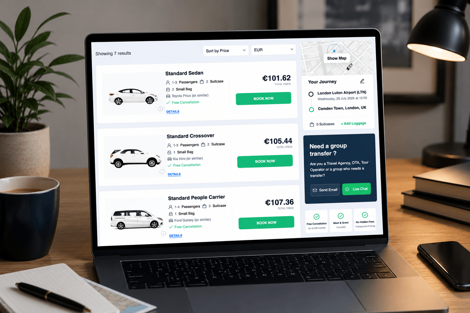 ViaToVia Transportation API